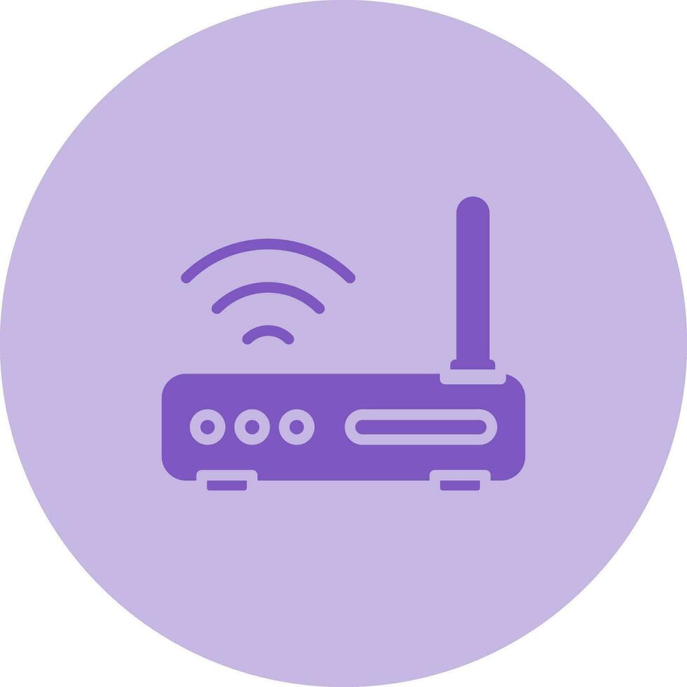 Wi-Fi Router Vector Icon