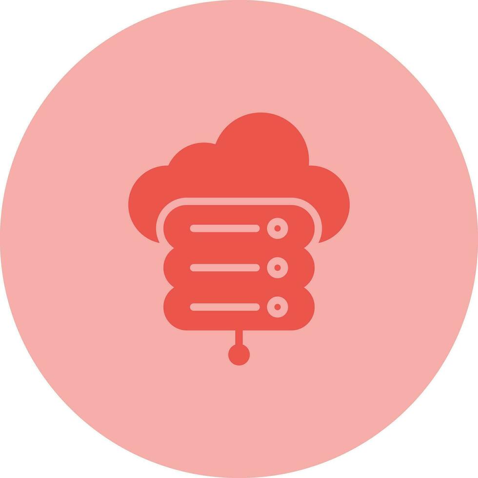 Cloud Storage Vector Icon