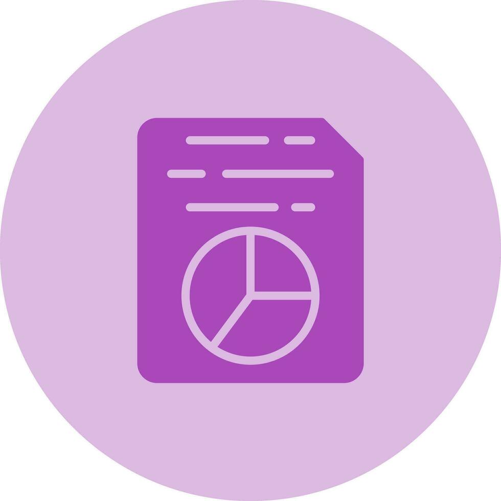 Document Insert Diagram Vector Icon