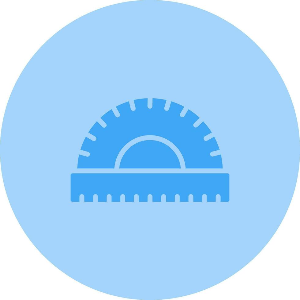 Protractor Vector Icon