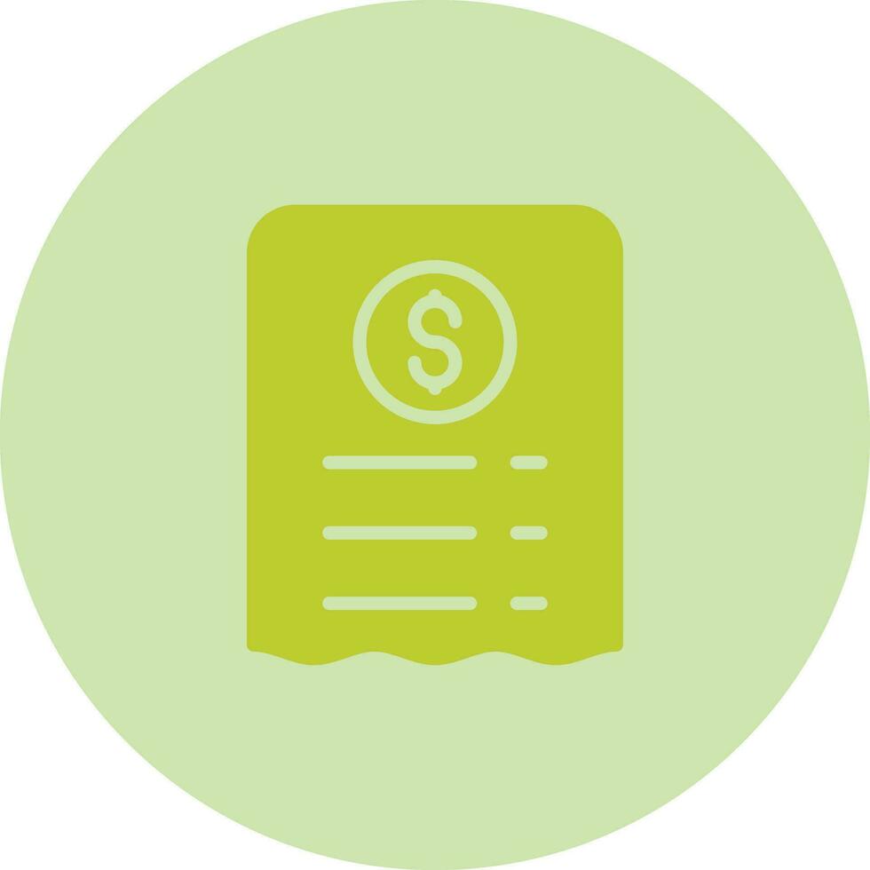 Receipt Vector Icon