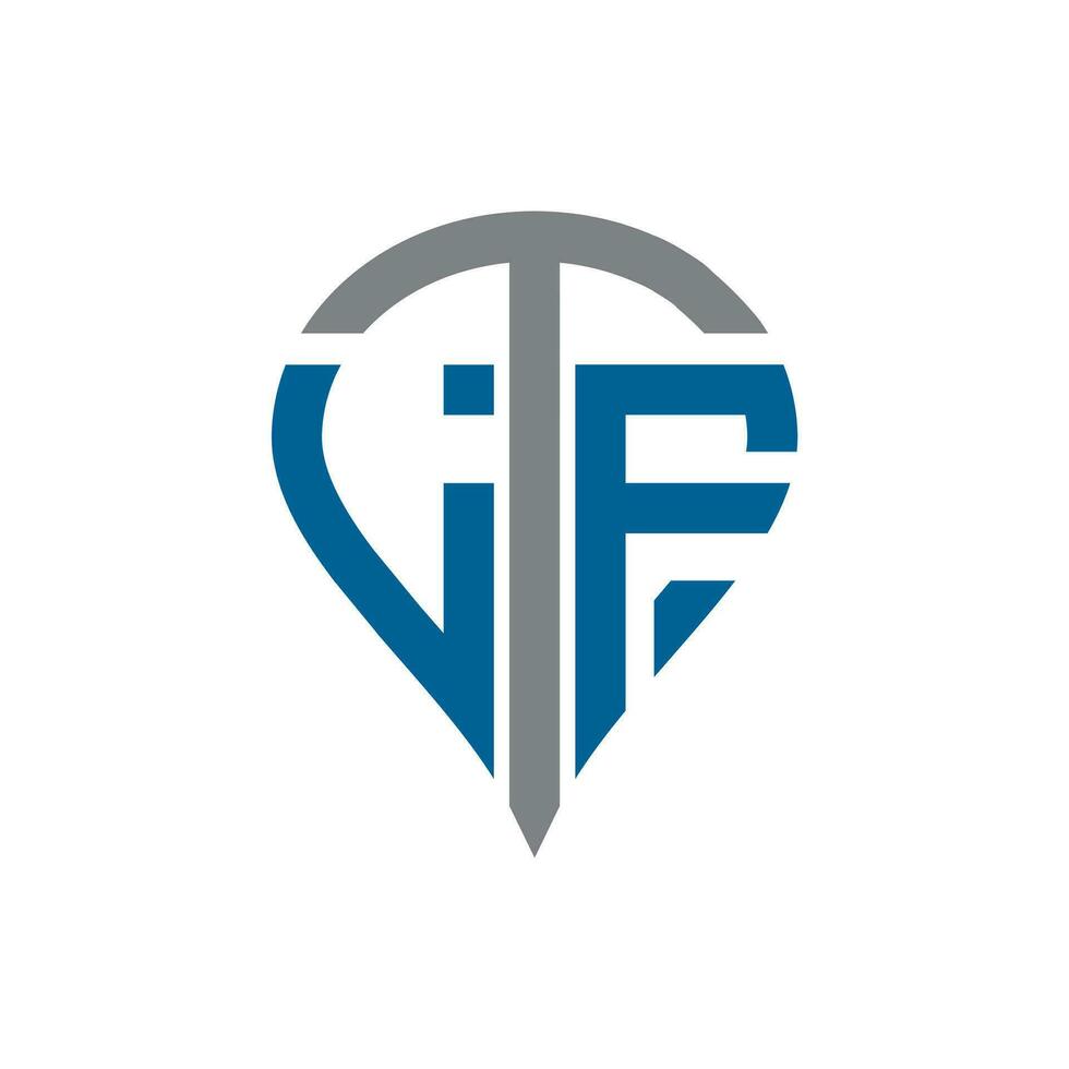 LTF letter logo design. LTF creative monogram initials letter logo concept. LTF Unique modern flat abstract vector letter logo design.