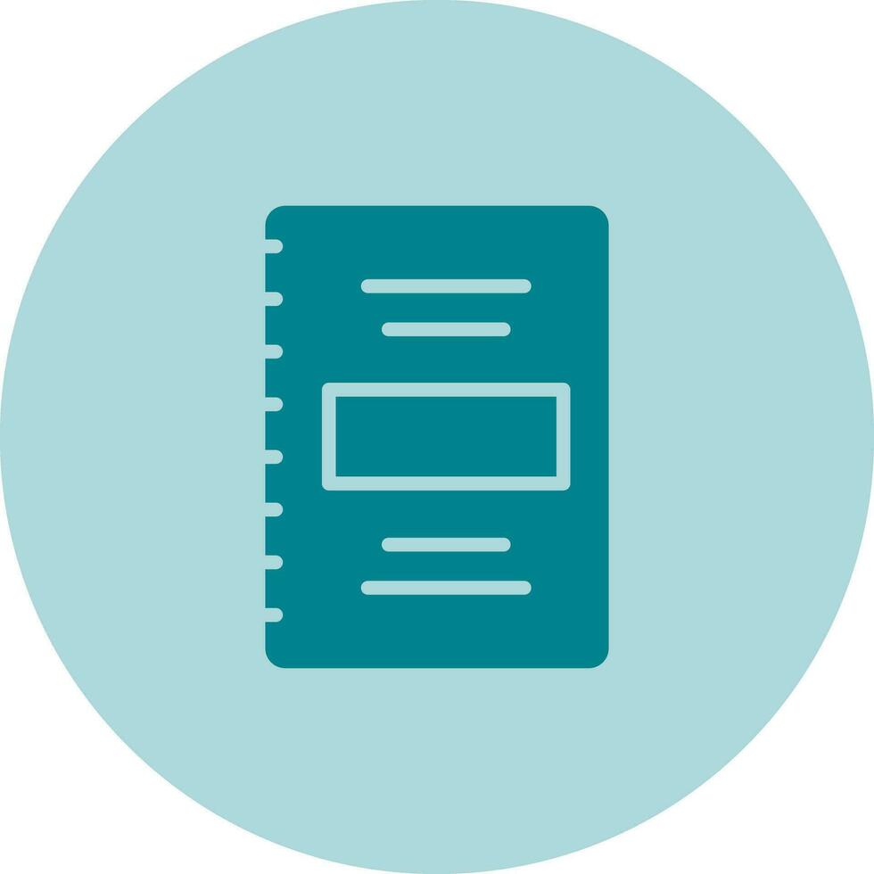 Notebook Vector Icon