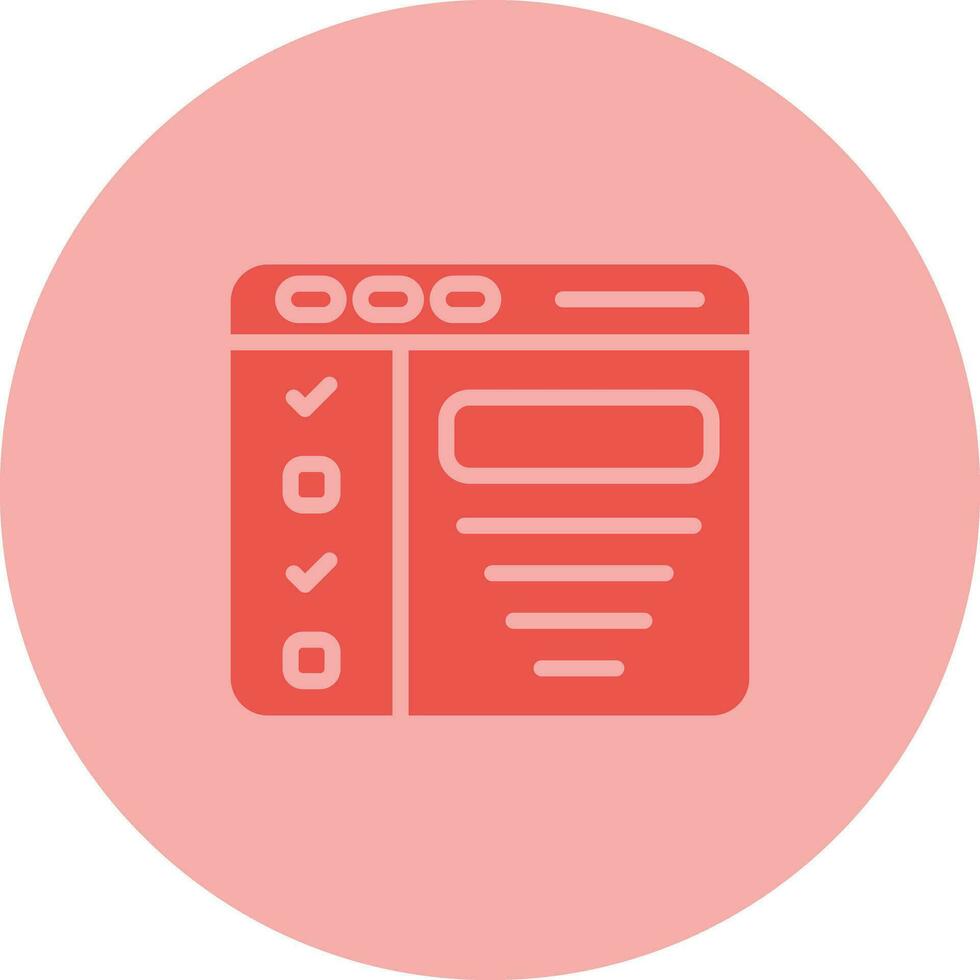 Design Brief Vector Icon