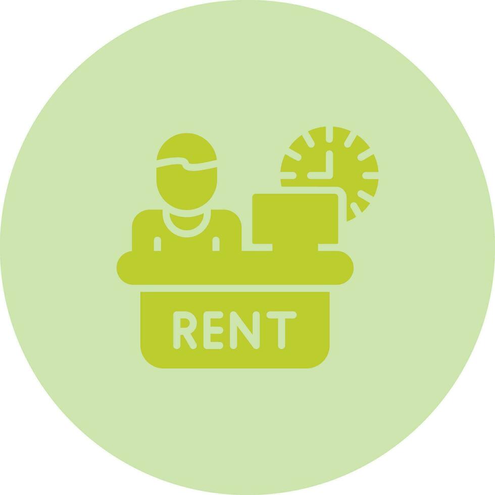 Rental Service Vector Icon