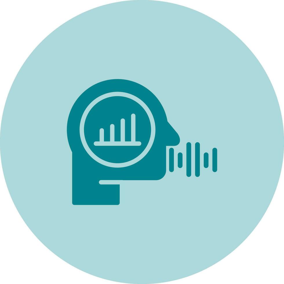 Voice Analytics Vector Icon