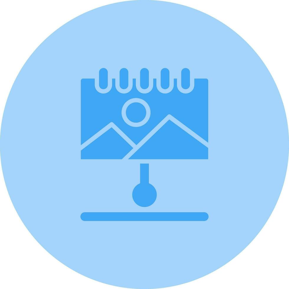 Canvas Vector Icon