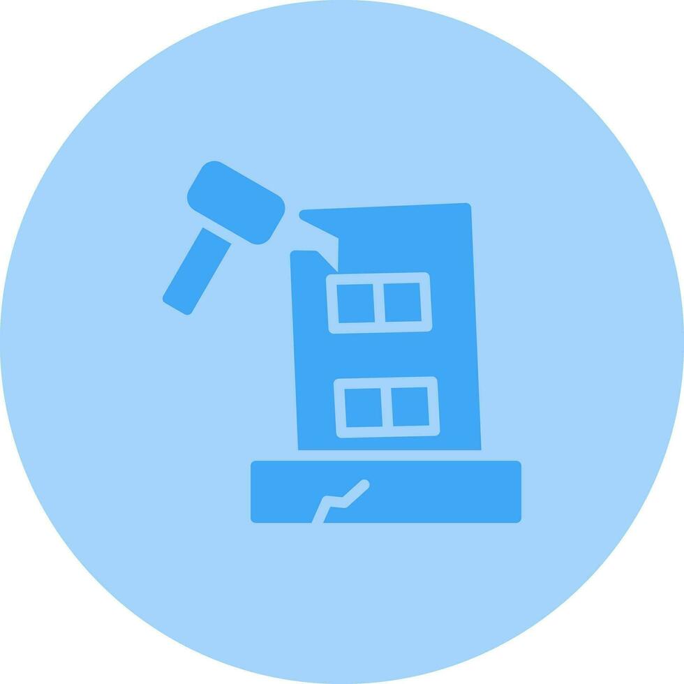 Industry Disruption Vector Icon