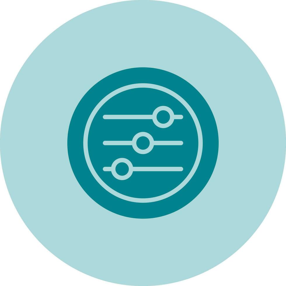 Settings Sliders Vector Icon