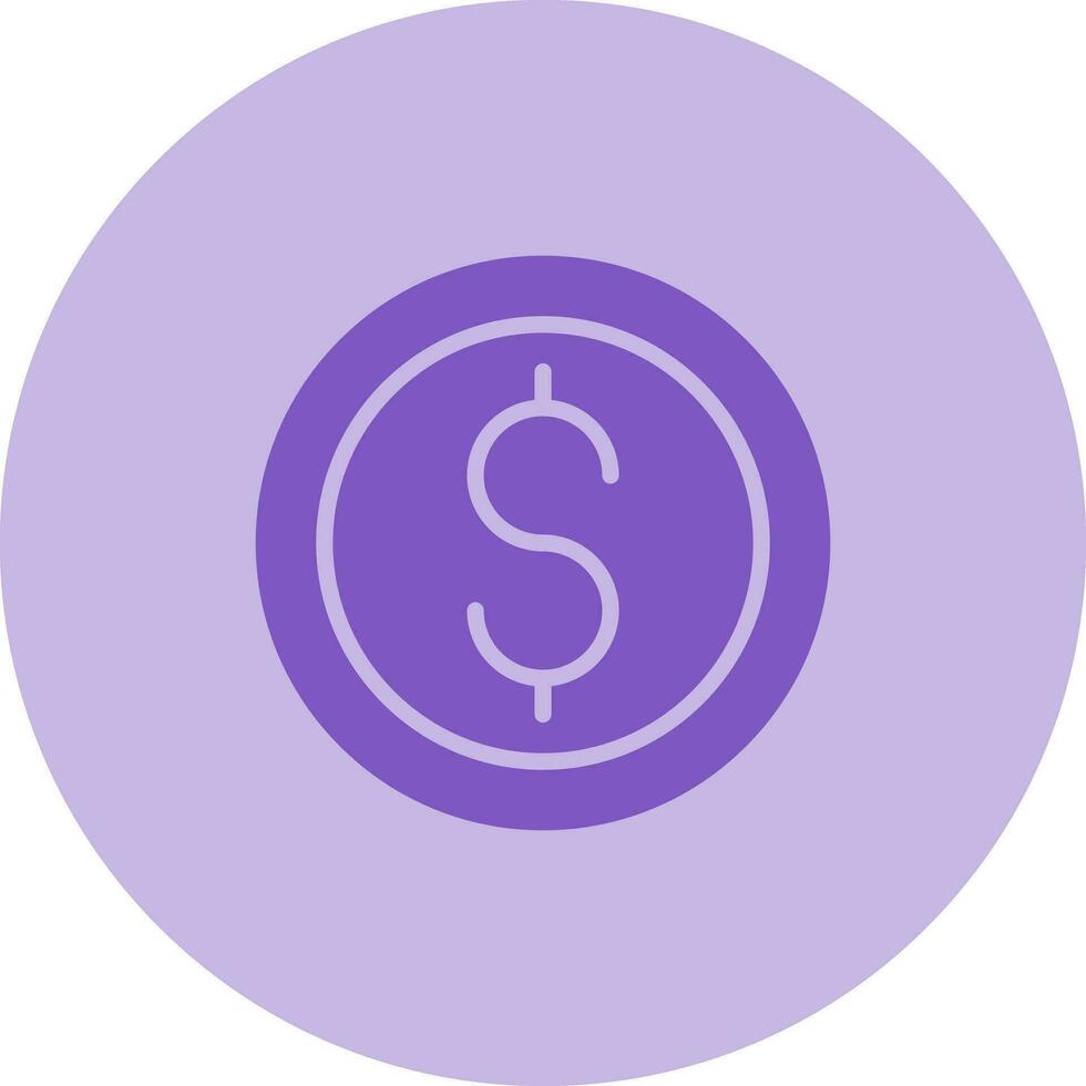 Usd Circle Vector Icon