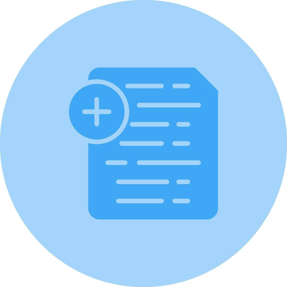 Document Insert Icon Vector Icon