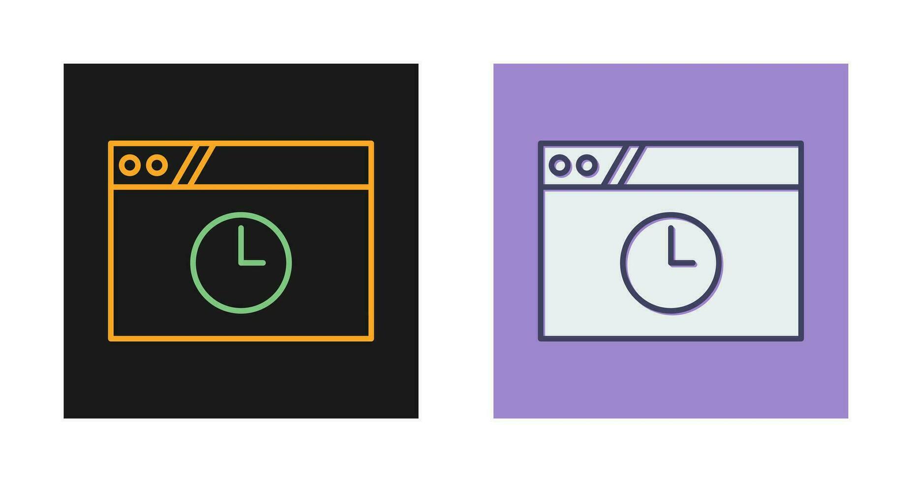 icono de vector de tiempo de espera