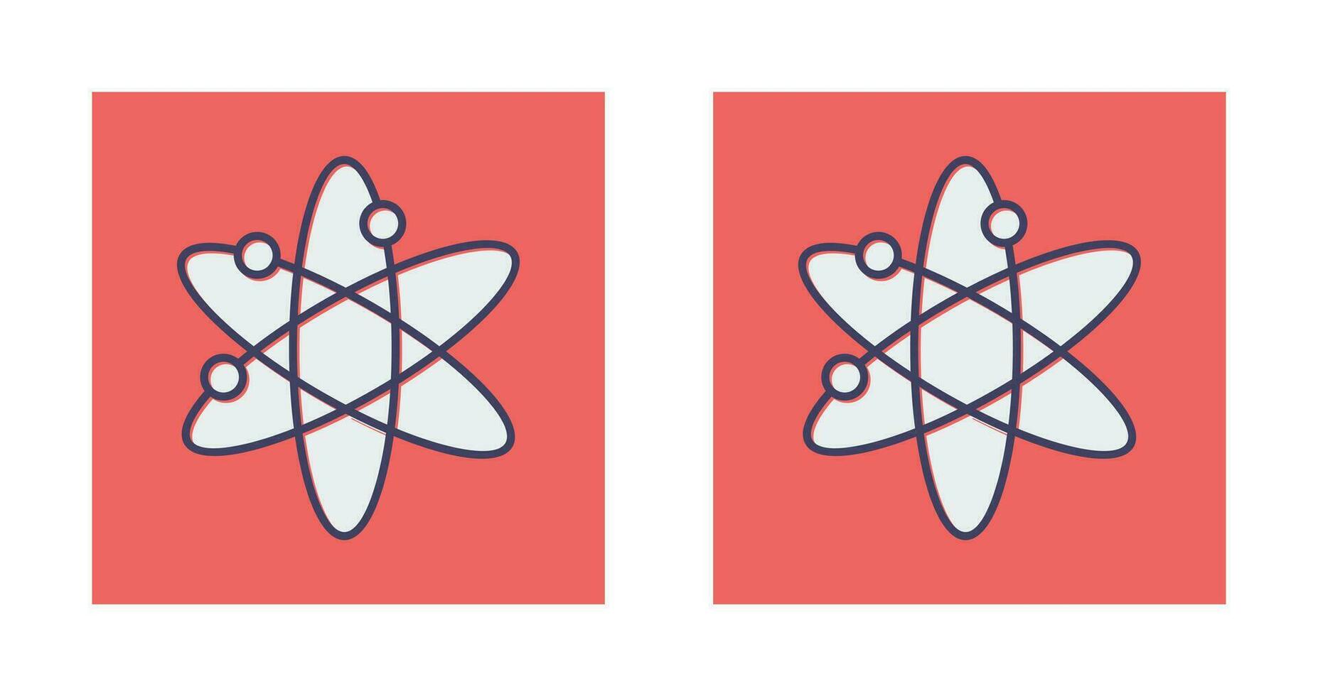 Atomic Structure Vector Icon