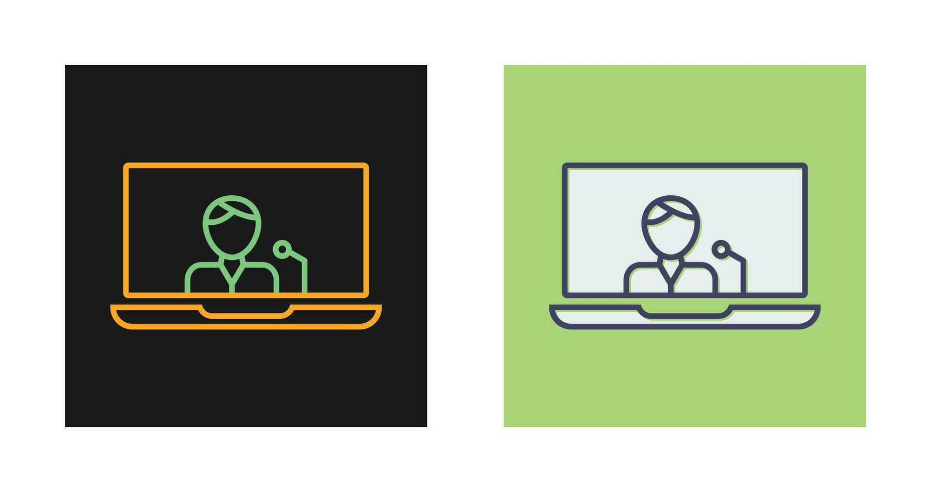 icono de vector de noticias en línea