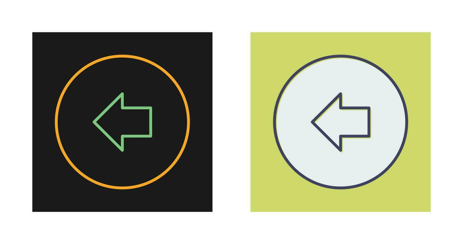 Back Vector Icon