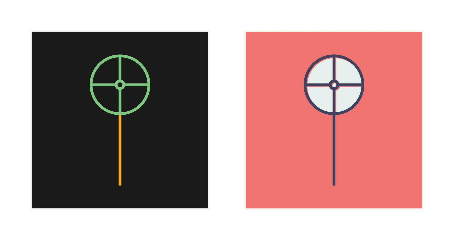 Striped Candy Vector Icon