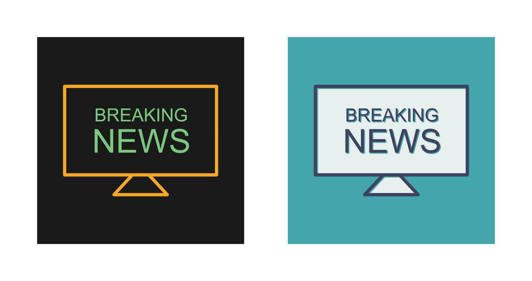 Anchors on News Desk Vector Icon