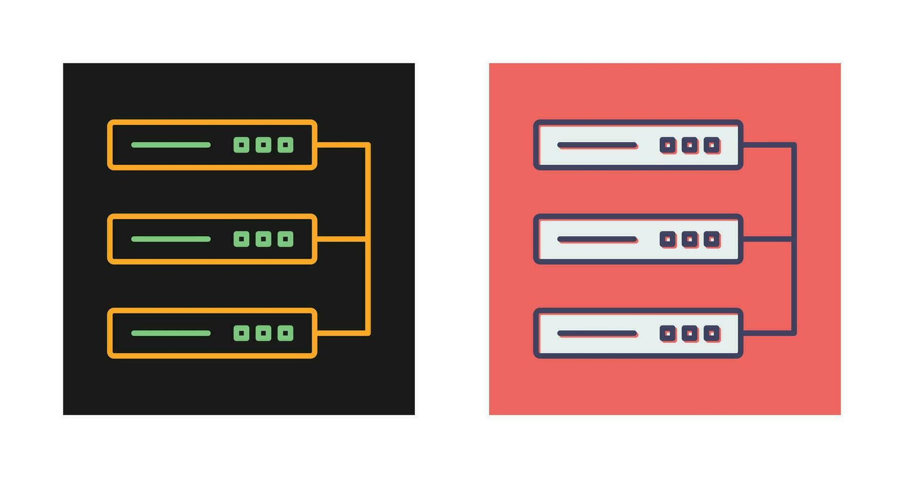 Data Center Vector Icon