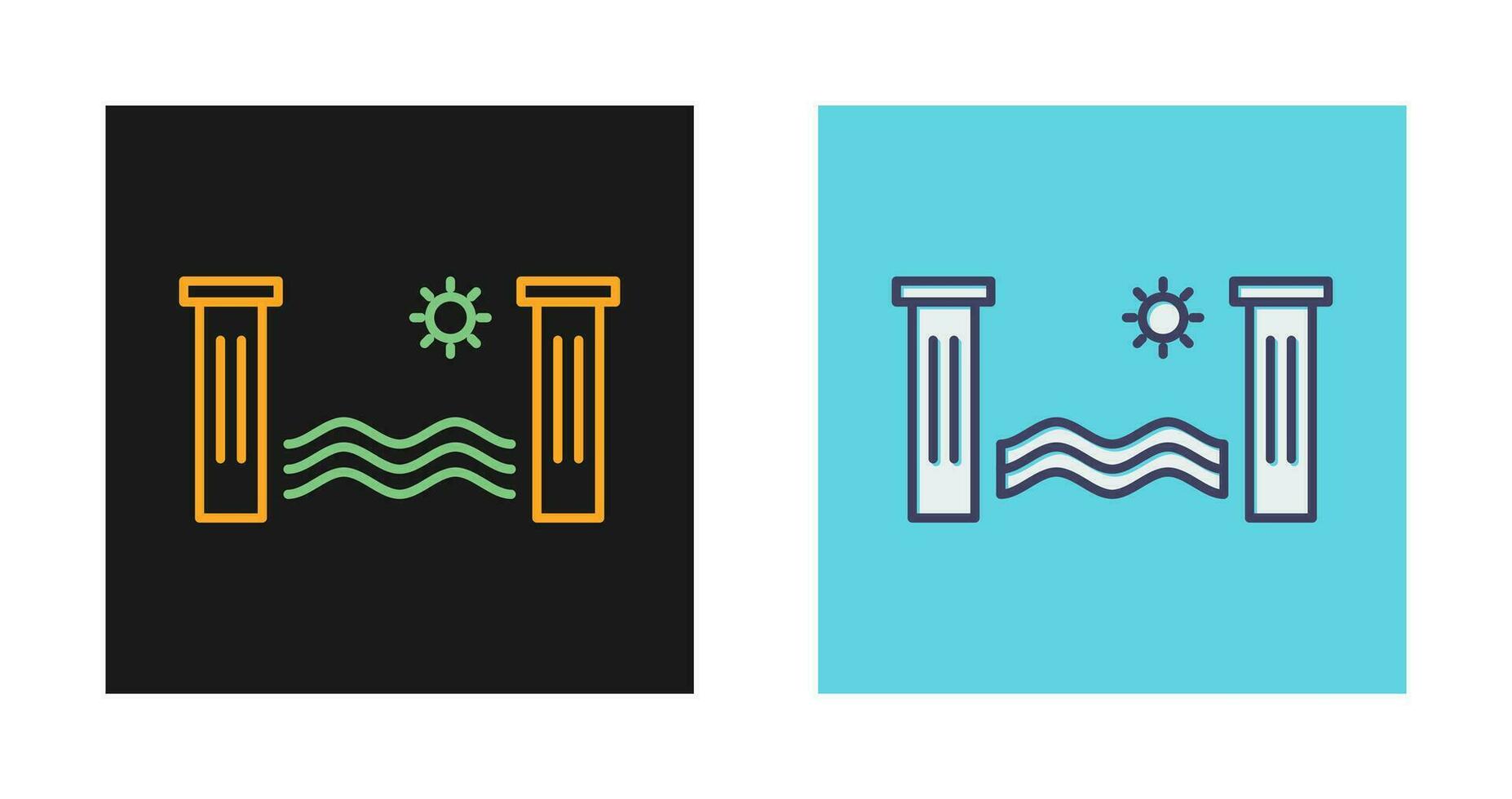 Hydro Power Vector Icon