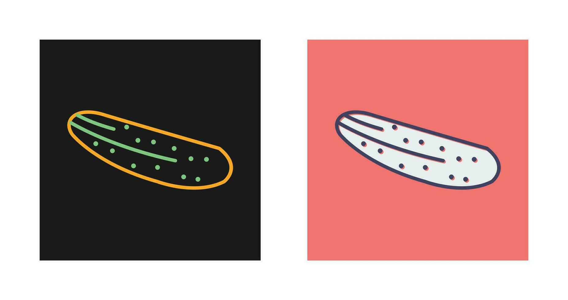 Cucumber Vector Icon