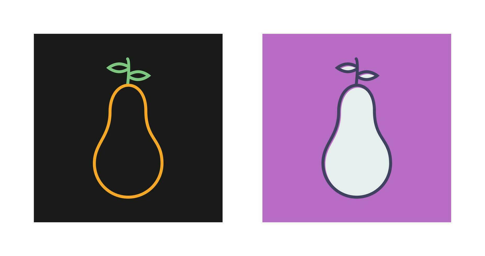 Pear Vector Icon