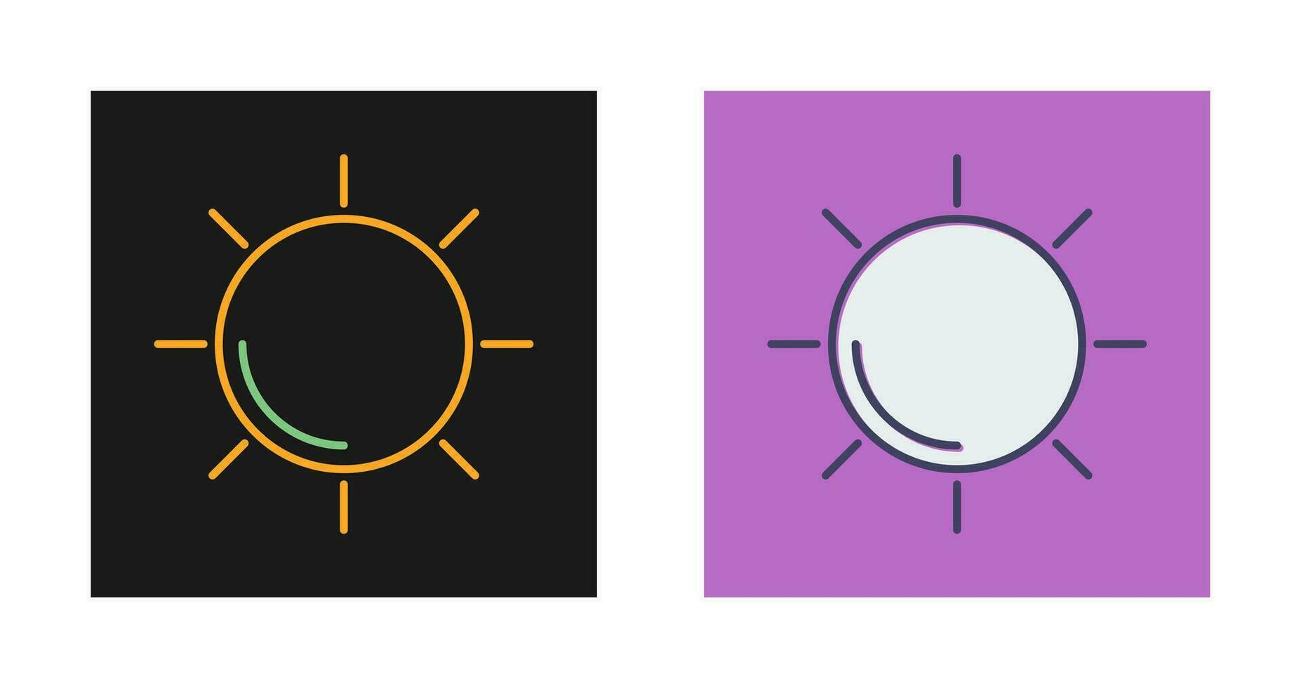 Sun Vector Icon