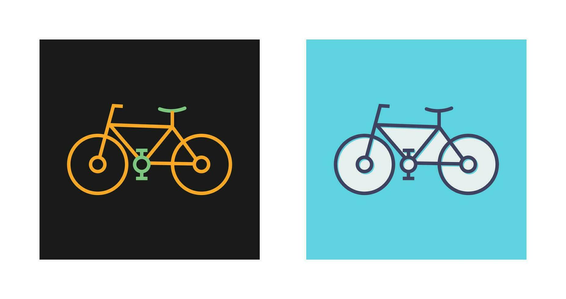 icono de vector de bicicleta