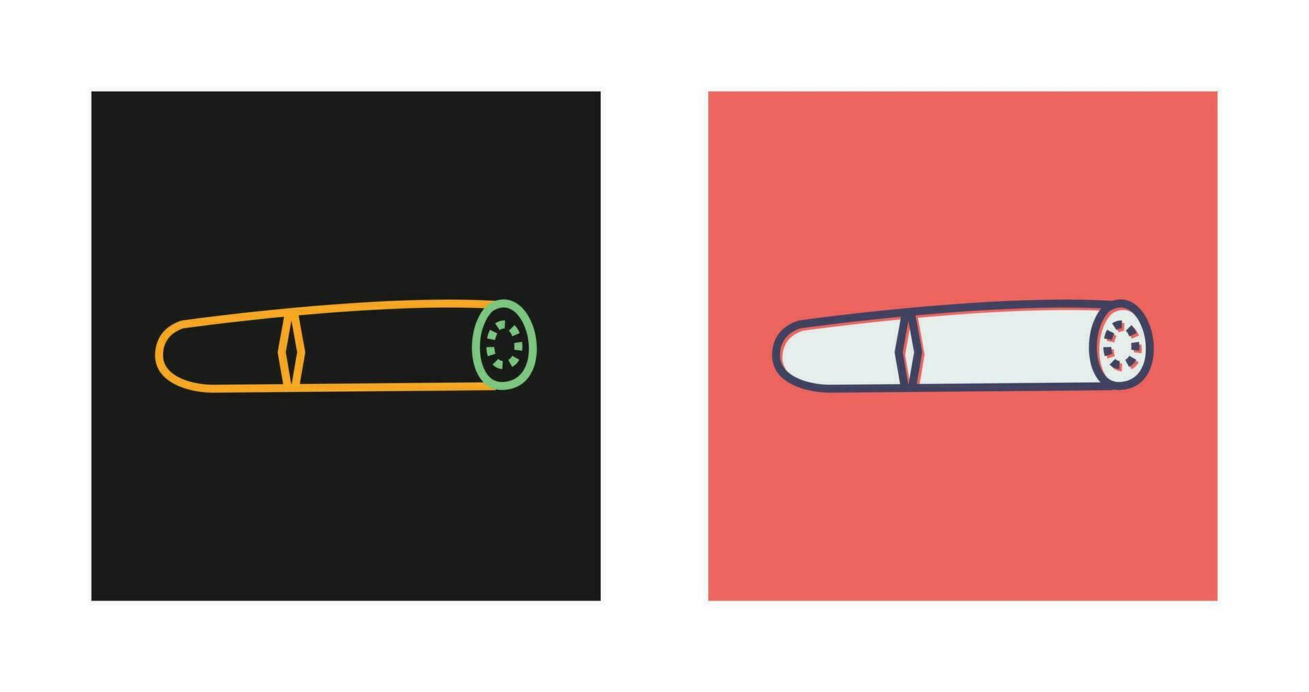Cigar Vector Icon