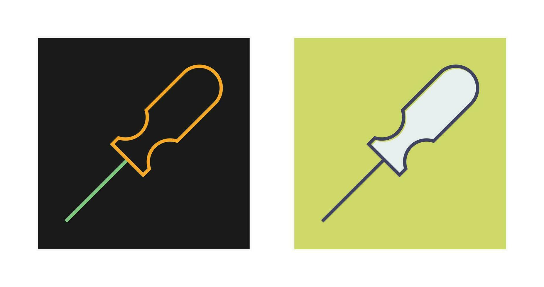 Screw Driver Vector Icon