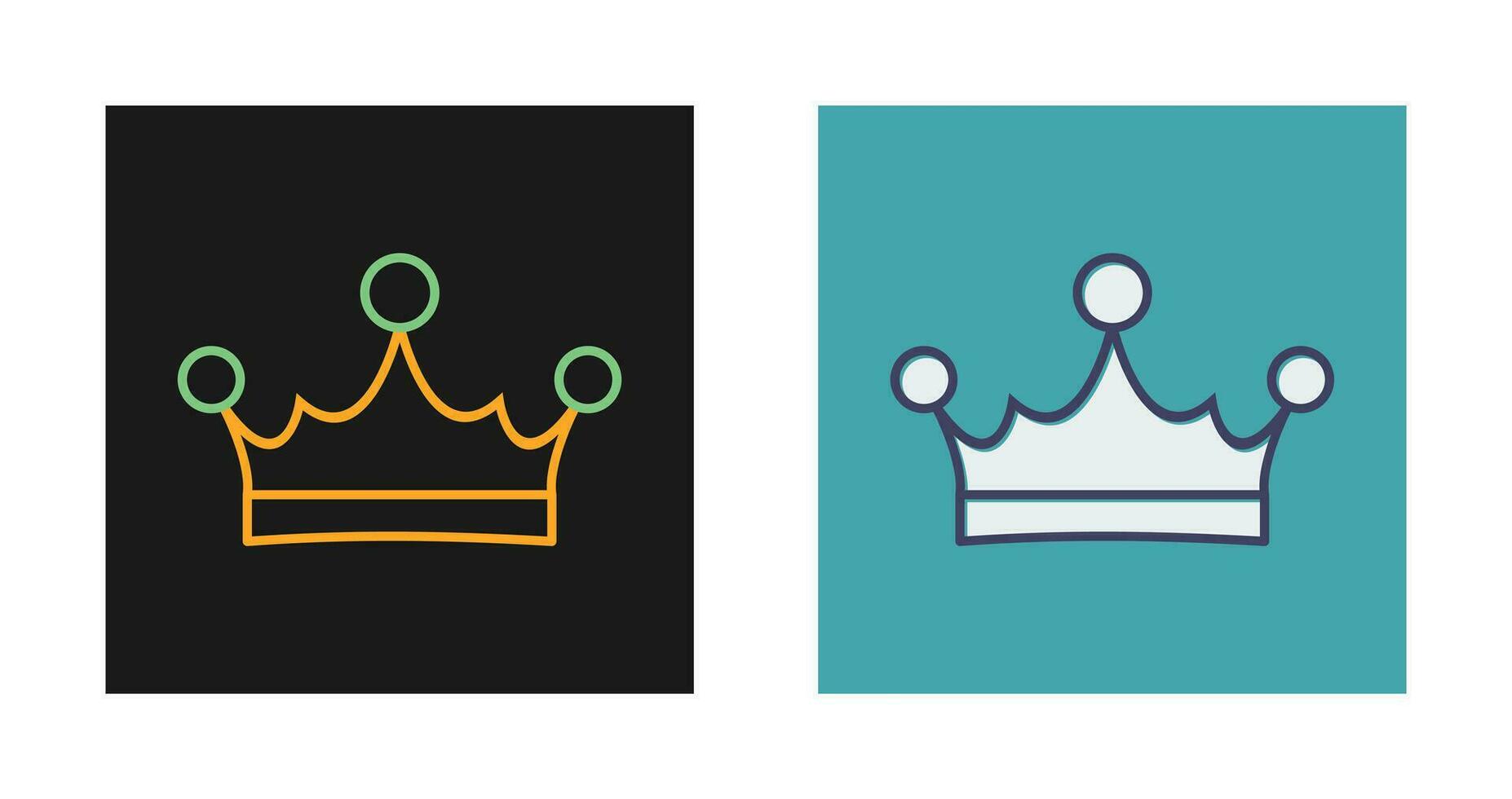 King's Crown Vector Icon