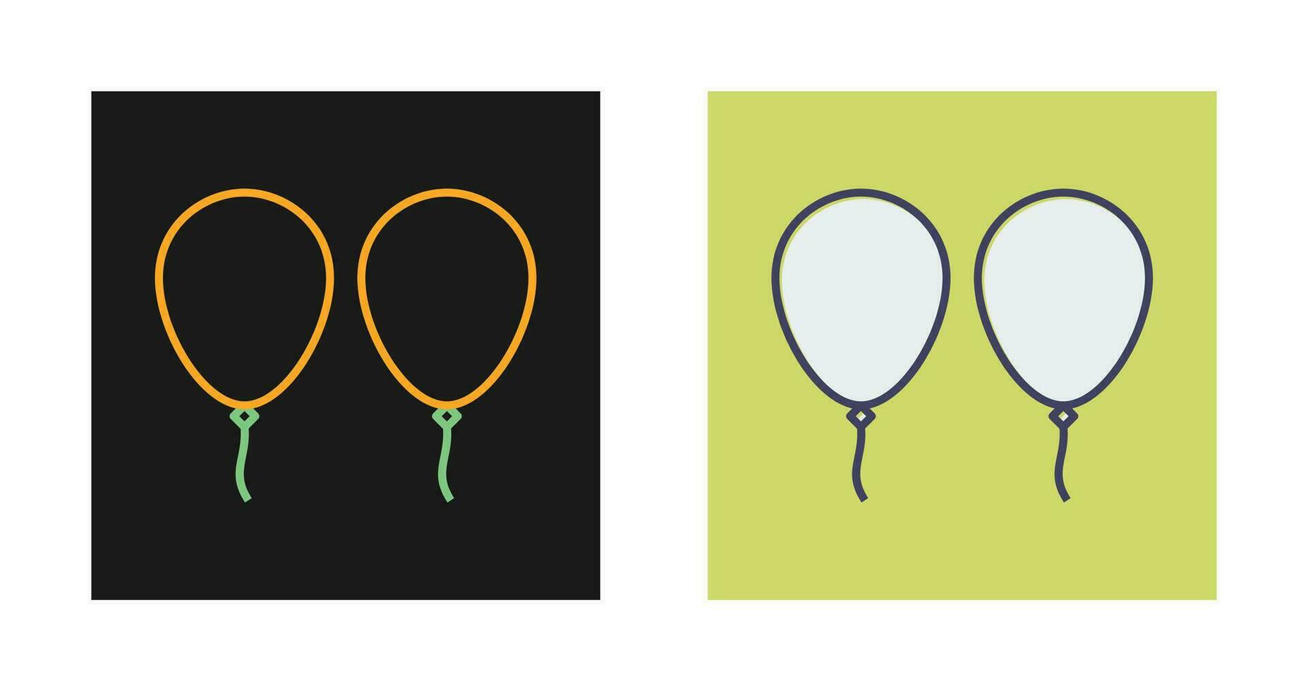 Balloons Vector Icon