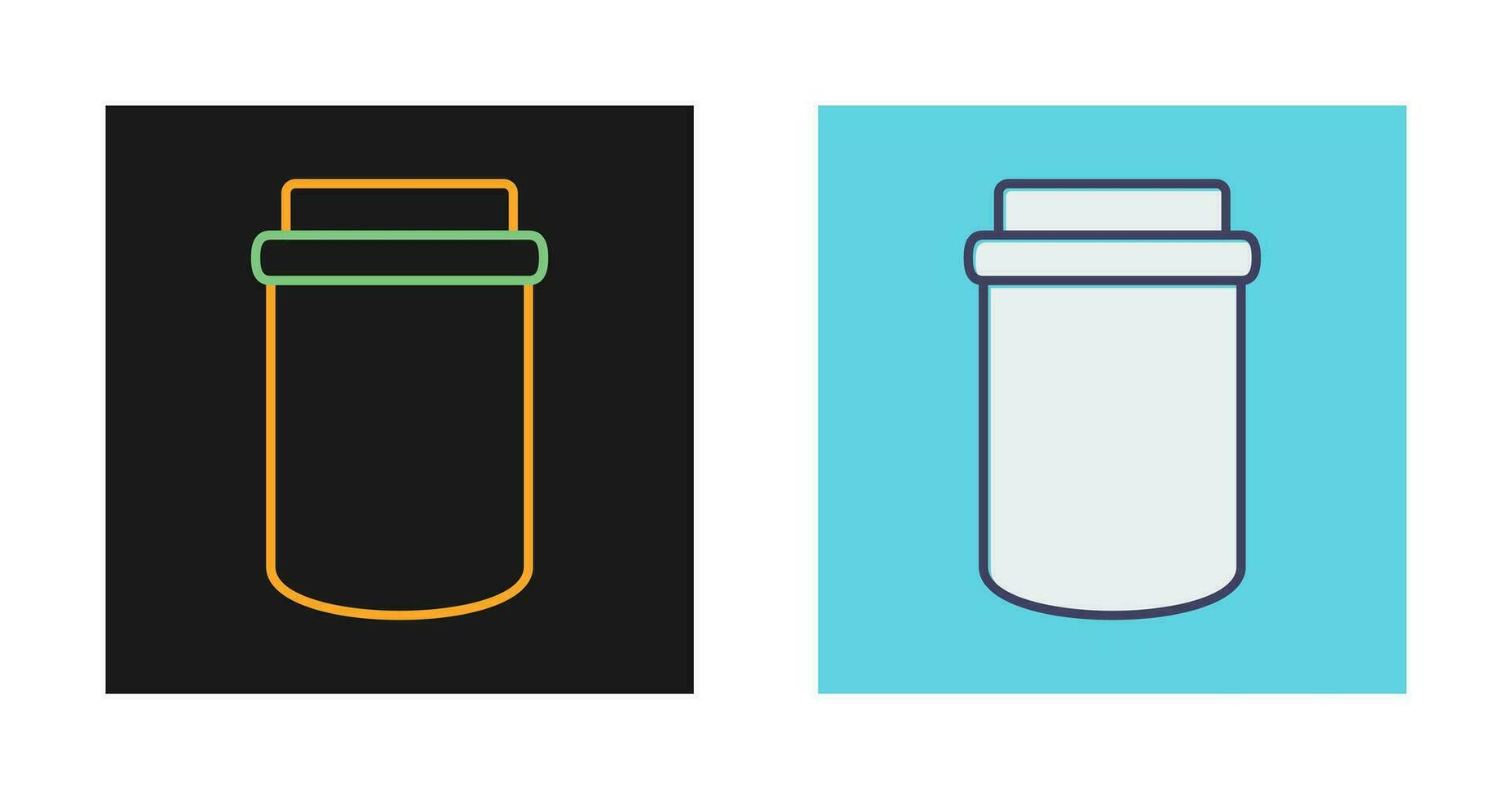 Jam Bottle Vector Icon