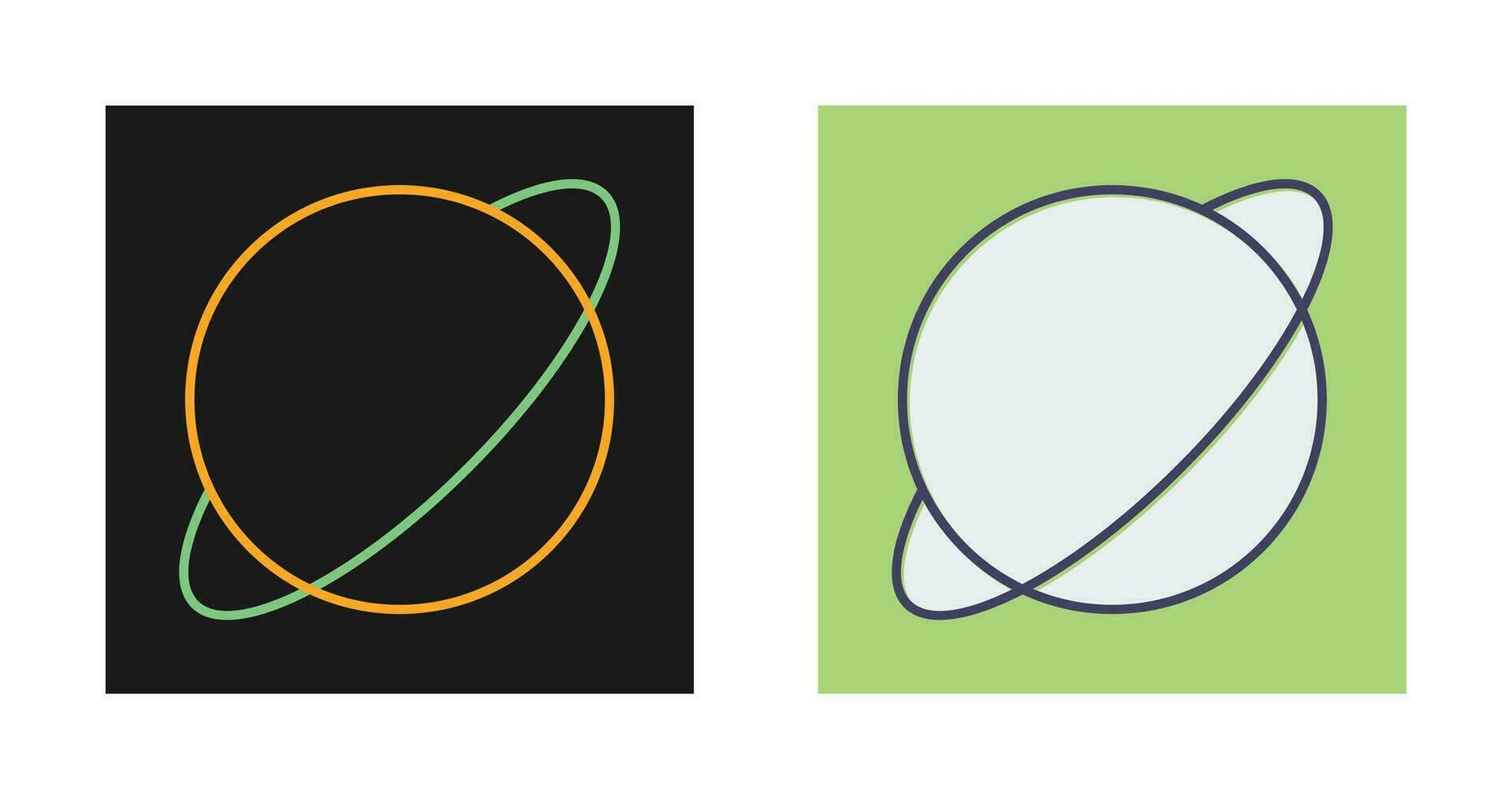 Saturn Vector Icon