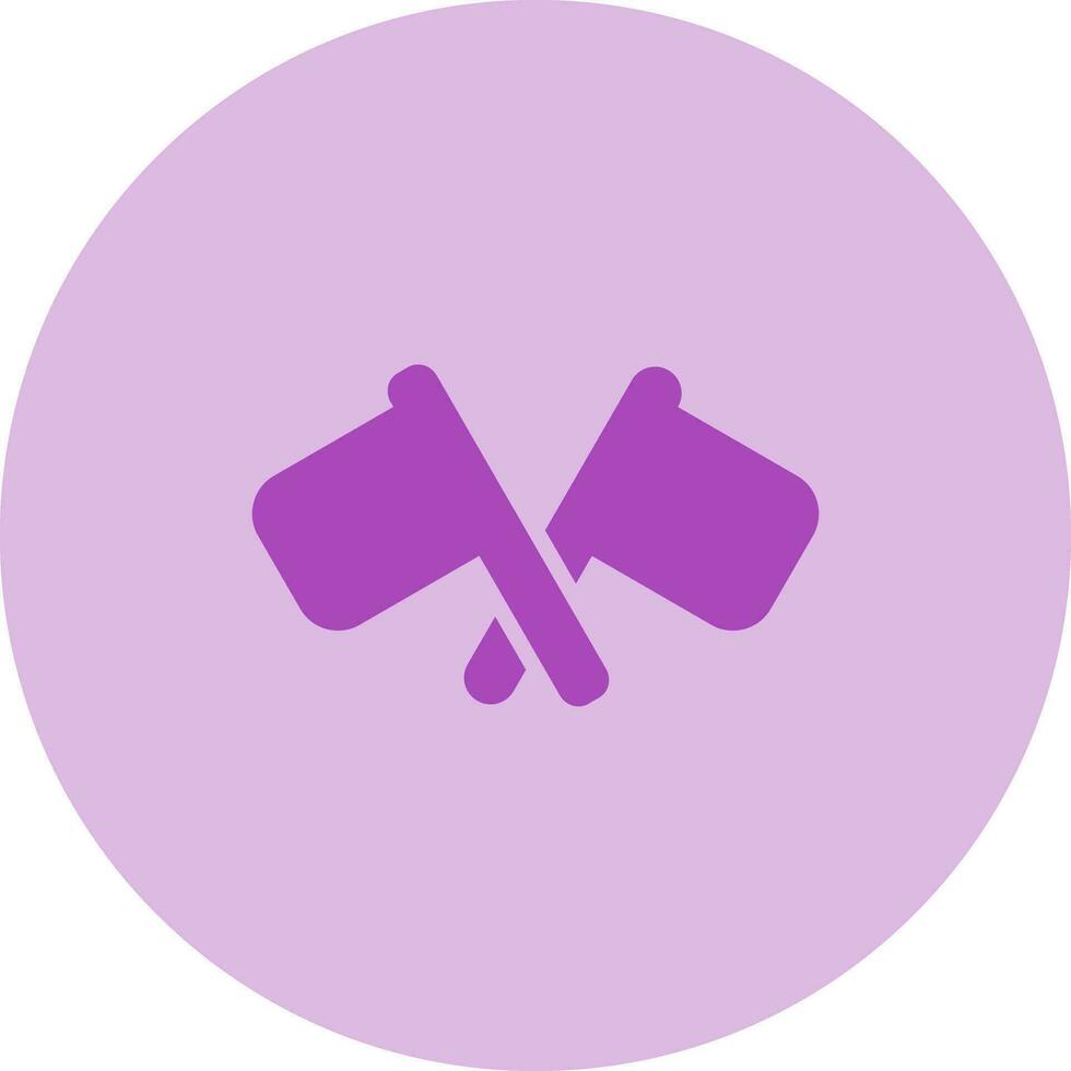 Signal Flag Vector Icon