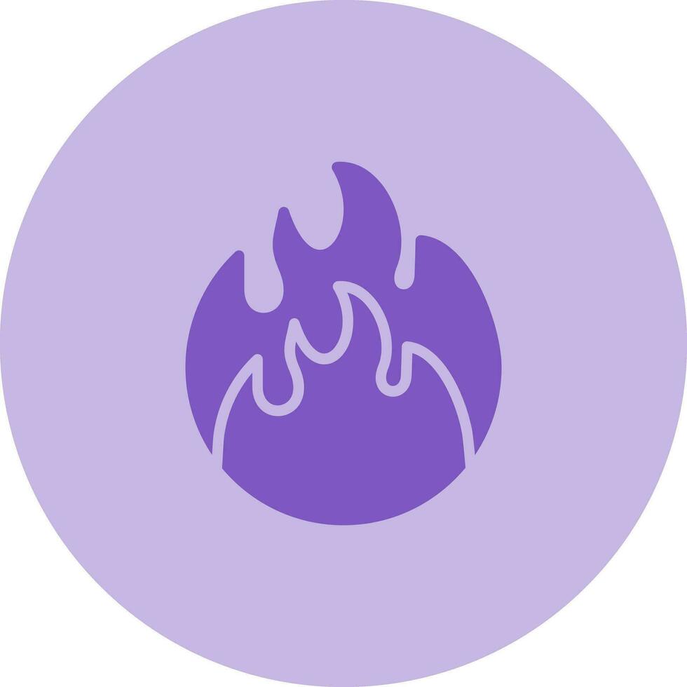 icono de vector de fuego