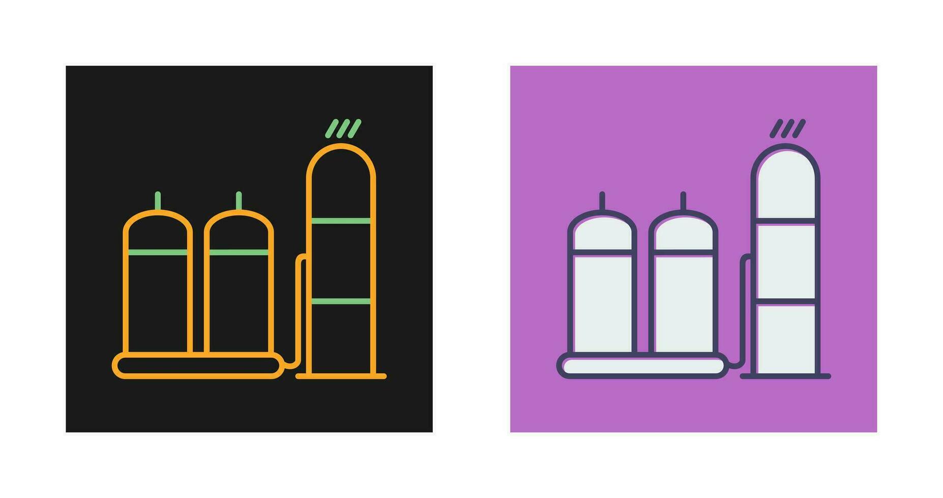 Refinery Vector Icon