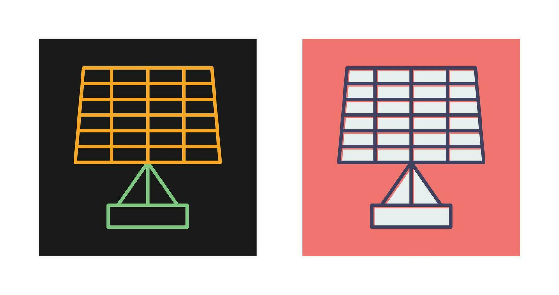 Solar Panel Vector Icon