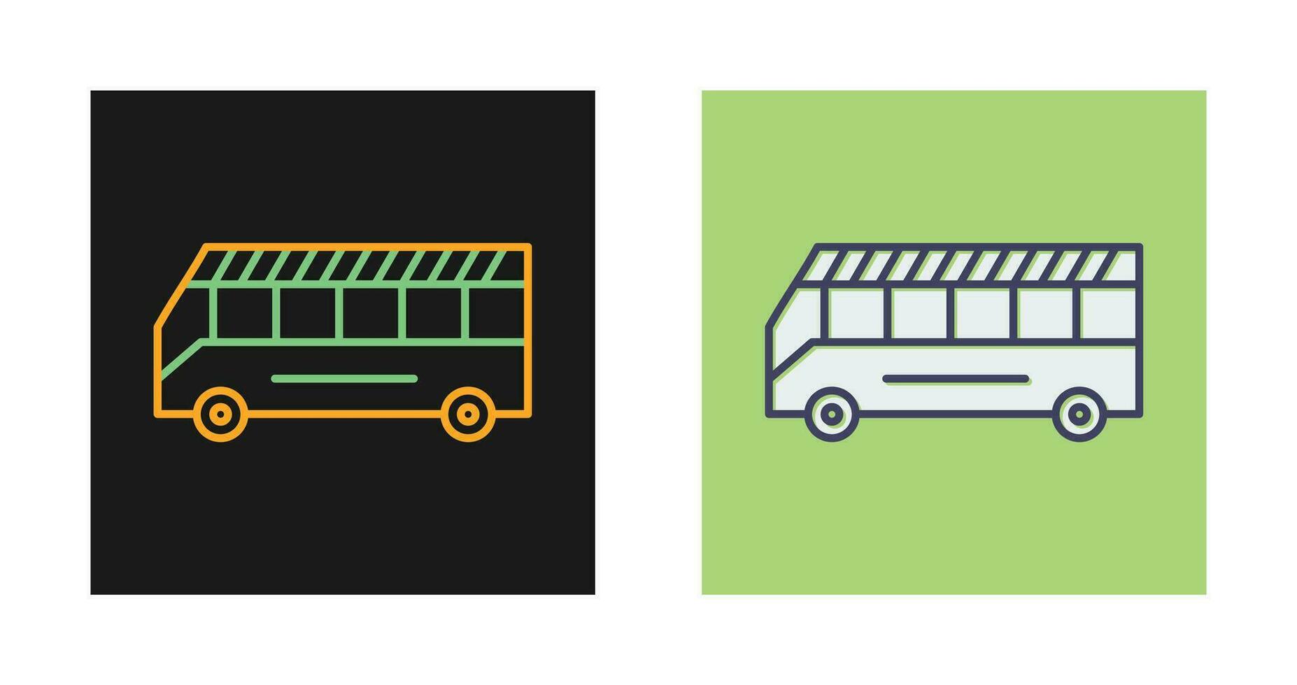 School Bus Vector Icon