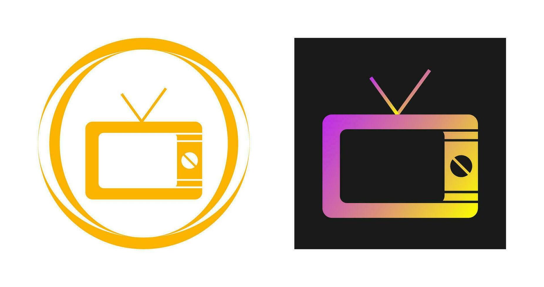 Television Vector Icon