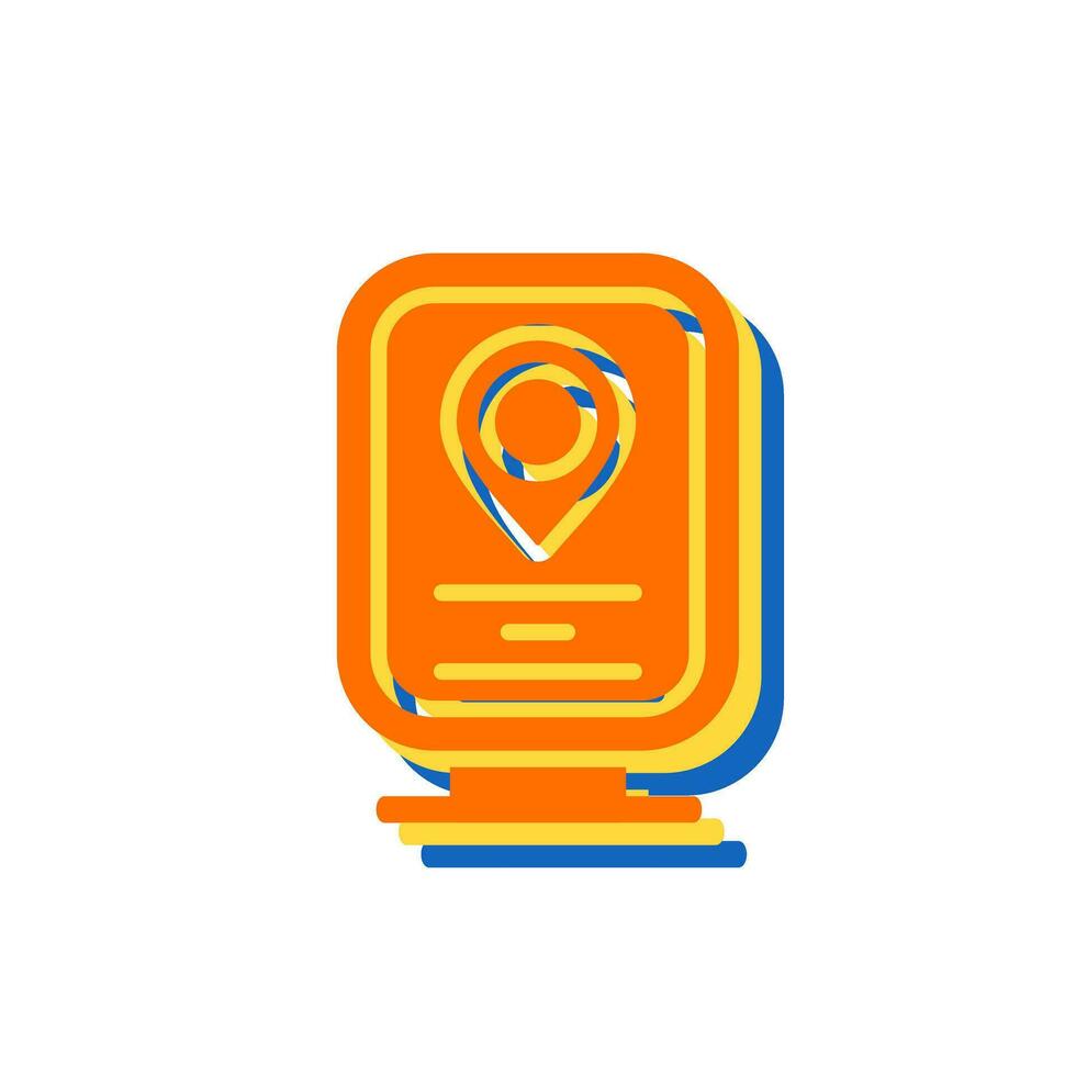 Interactive Display Vector Icon