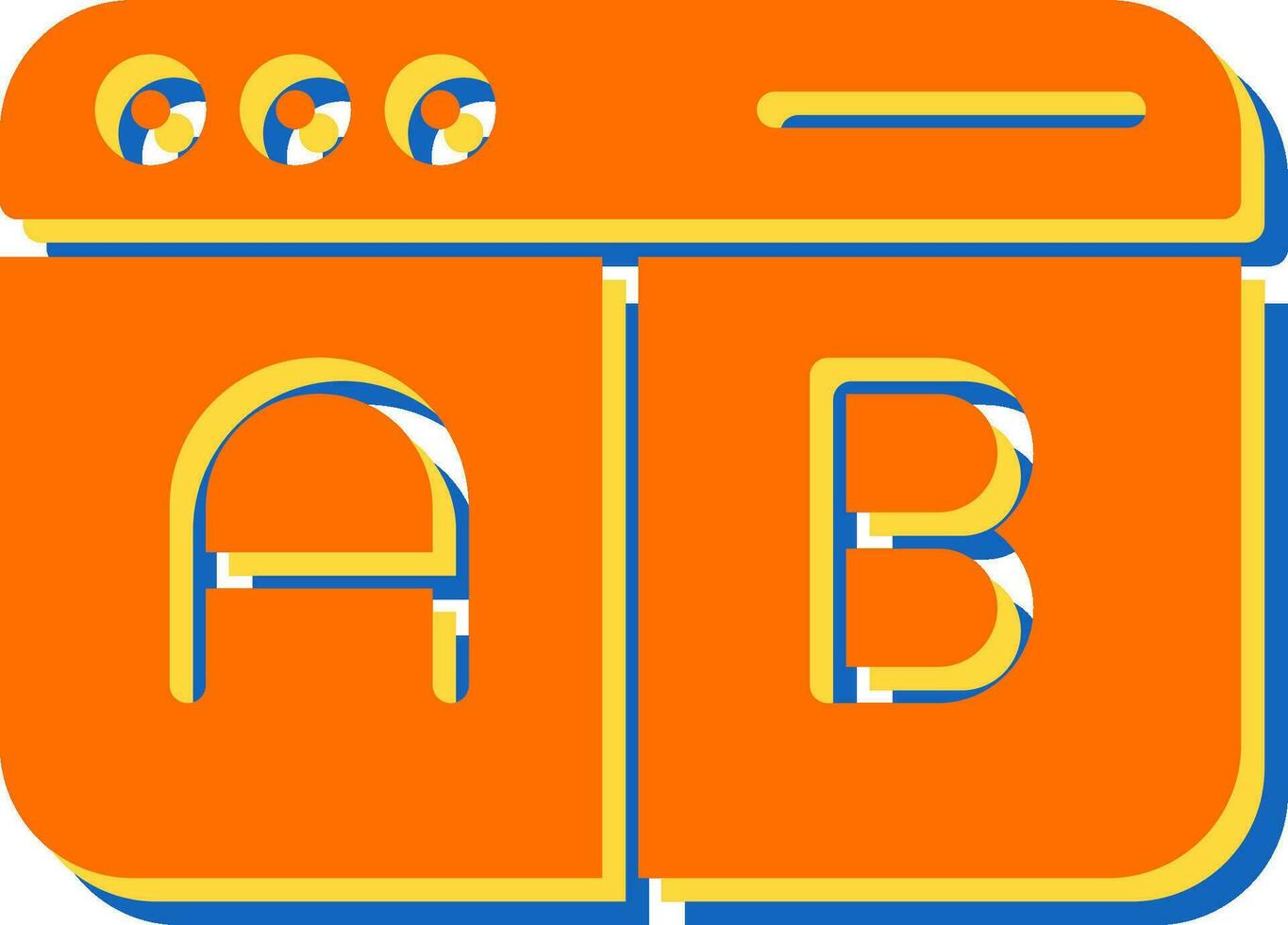 Multivariate Testing Vector Icon