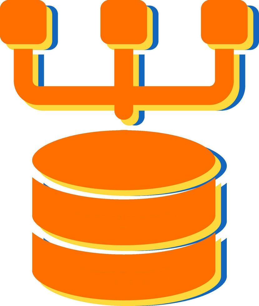 Data Modeling Vector Icon
