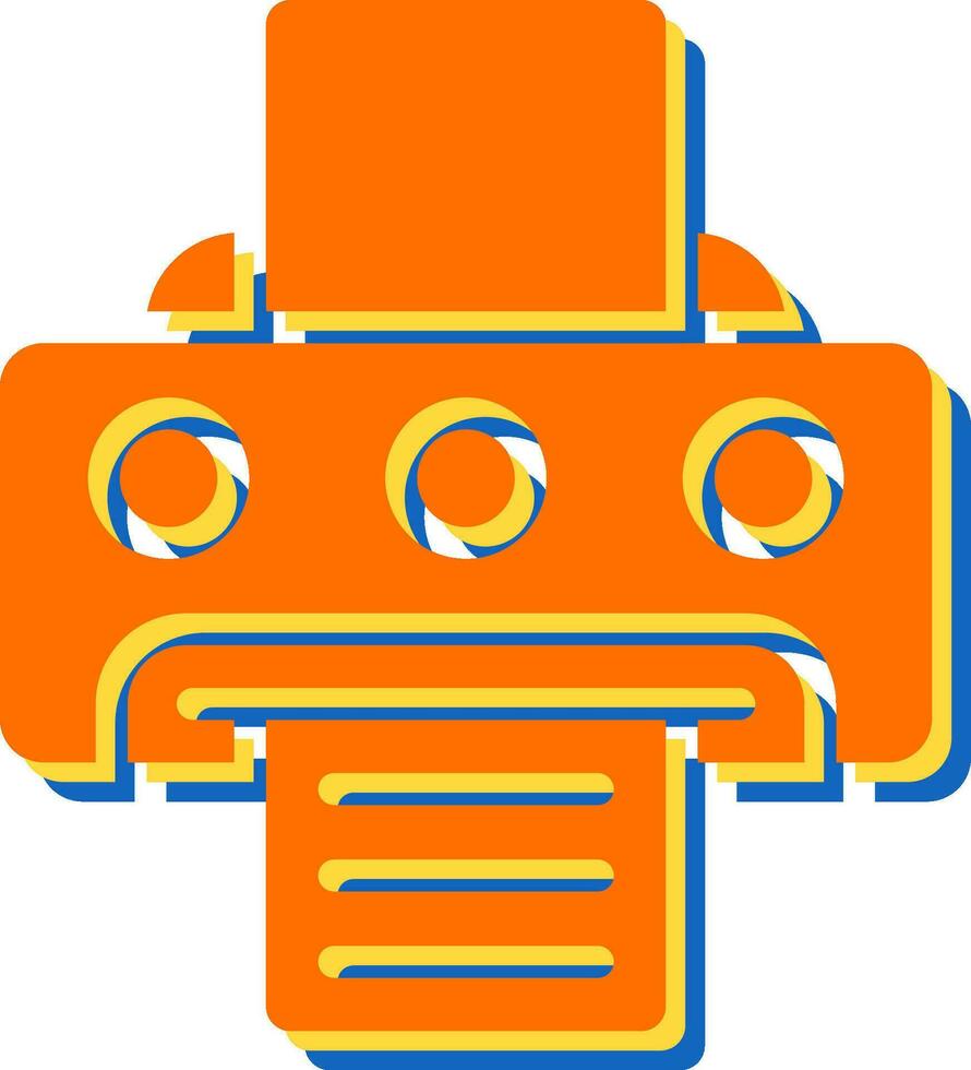 Document Print Vector Icon