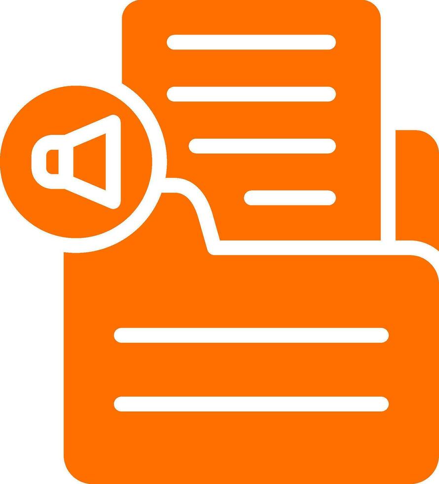 Document Insert Audio Vector Icon