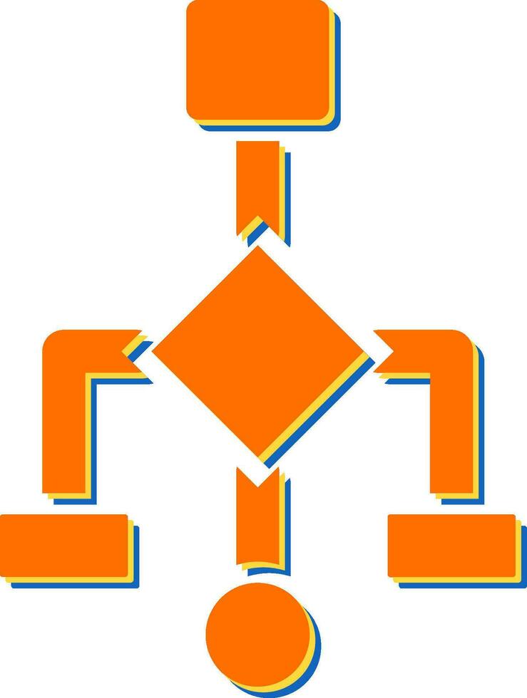 Affinity Diagram Vector Icon