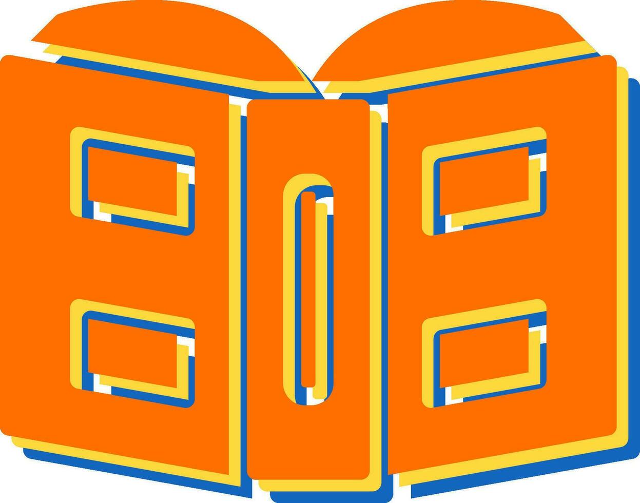 Open book Vector Icon