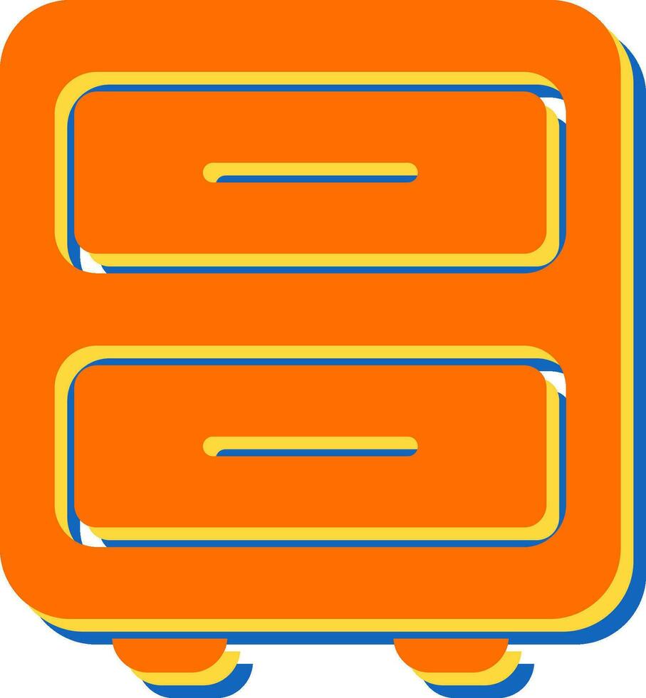 File Cabinet Vector Icon