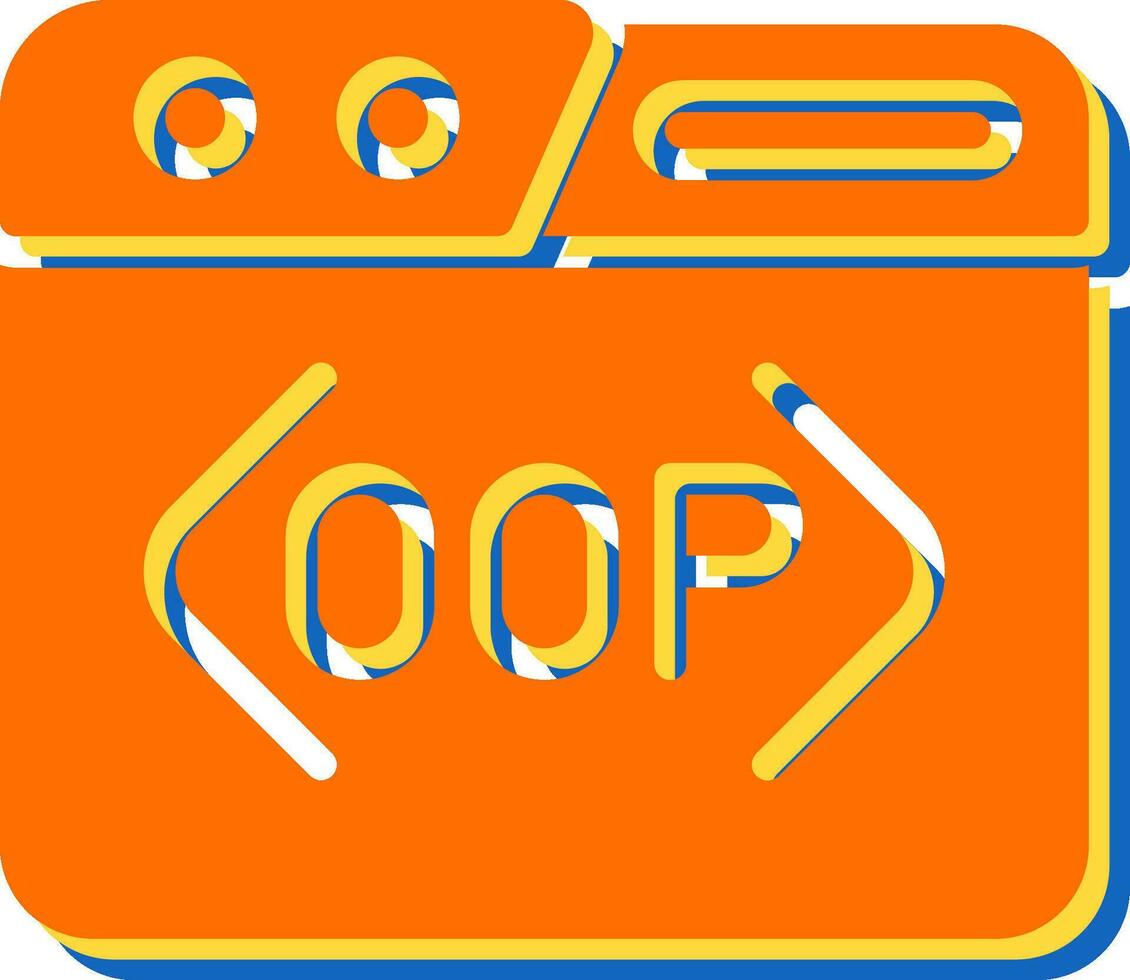 oop vector icono