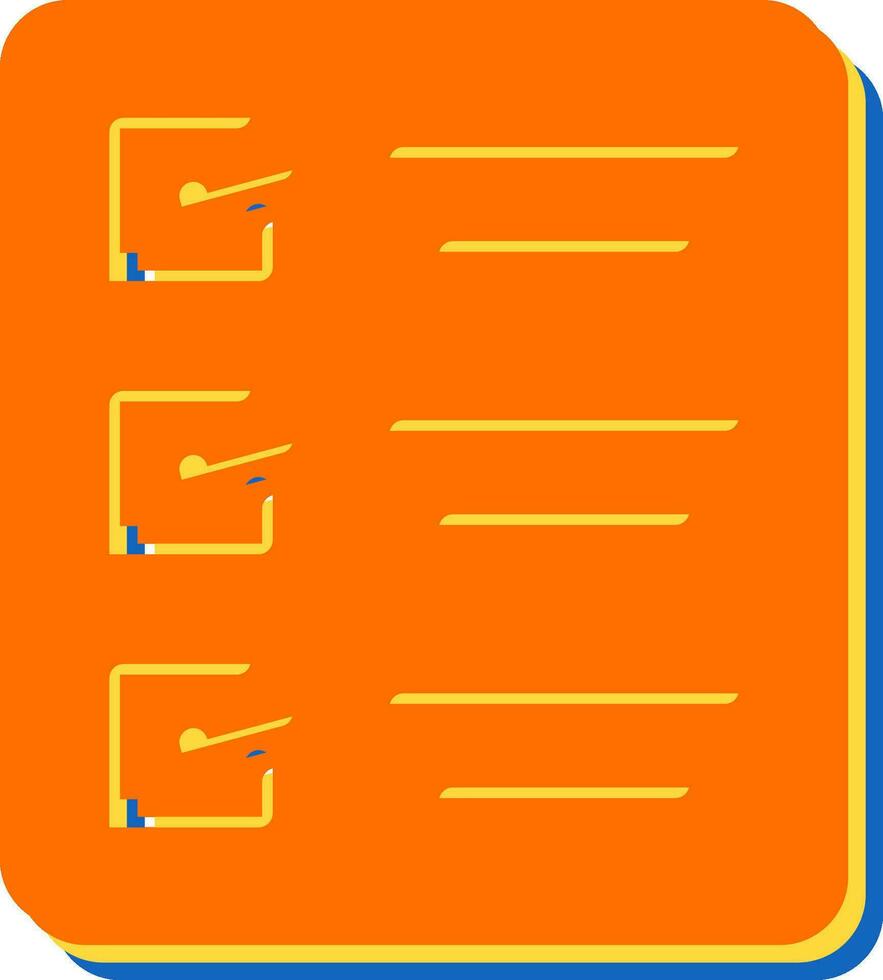 Task list Vector Icon