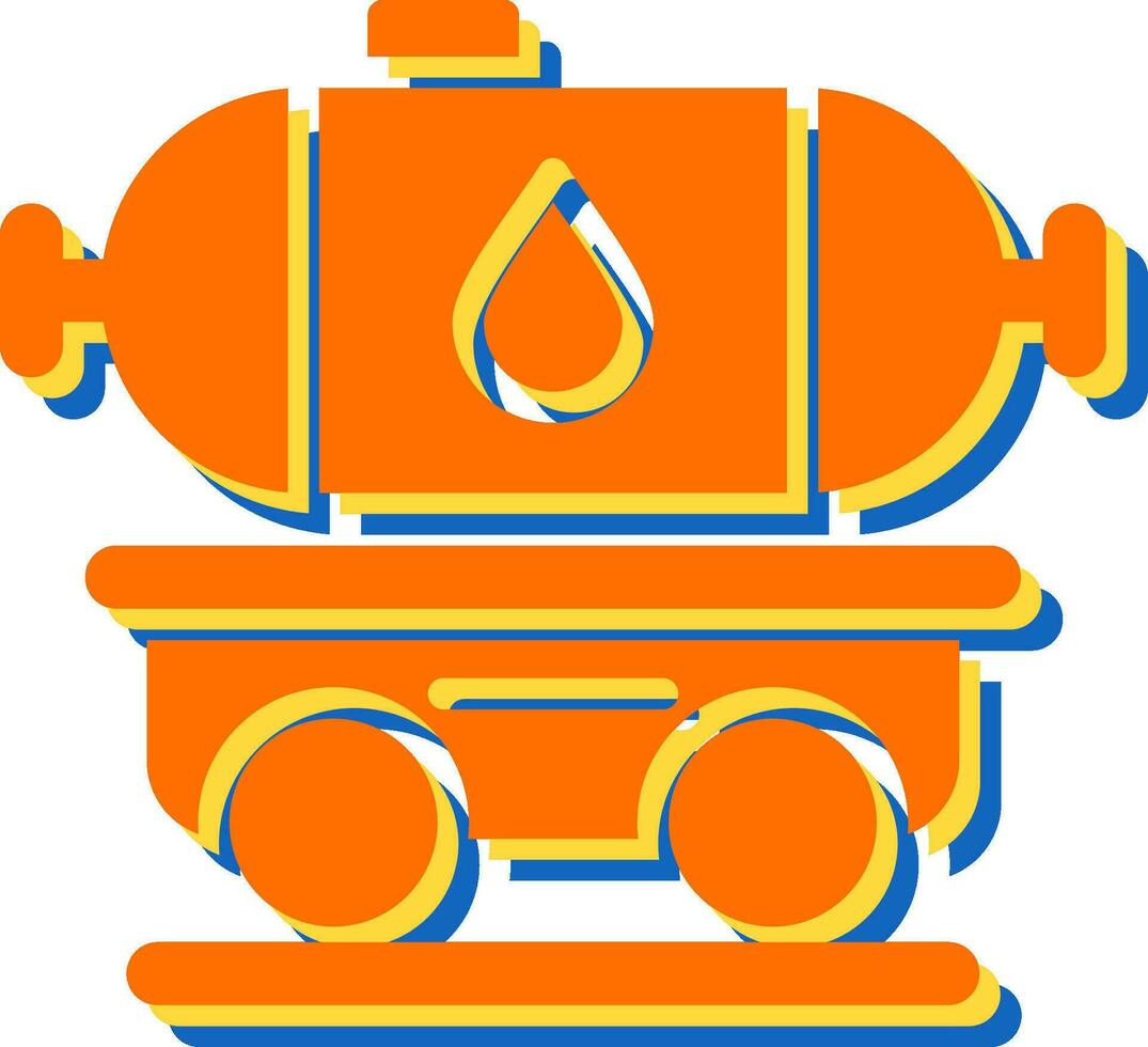 Tanker Truck Vector Icon